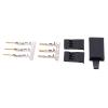 50Sets 3Pin Servo Plug Servo Cable Wire Connector Male Female Gold Plated Terminals Servo Connector for RC Cars Drones Robotics Projects view 1