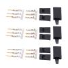 50Sets 3Pin Servo Plug Servo Cable Wire Connector Male Female Gold Plated Terminals Servo Connector for RC Cars Drones Robotics Projects view 2
