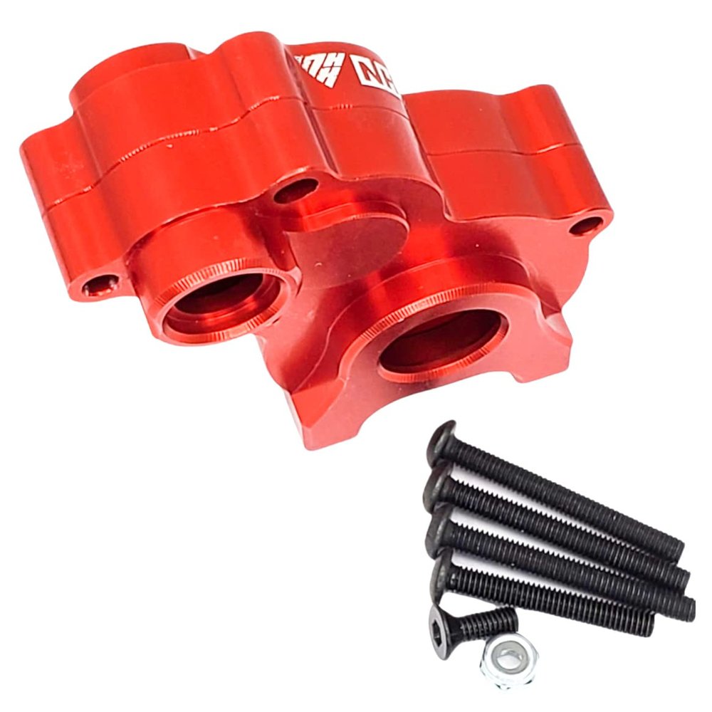 NHX RC Aluminum Center Gear Box Housing Bulkhead : Everest Gen7 Sport/Pro Red