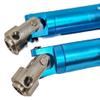 NHX RC Alum Front Rear Center Driveshaft Axle : Everest Gen7 Sport/Pro Blue view 3