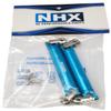 NHX RC Alum Front Rear Center Driveshaft Axle : Everest Gen7 Sport/Pro Blue view 4