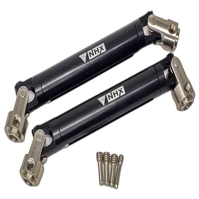 NHX RC Alum Front Rear Center Driveshaft Axle : Everest Gen7 Sport/Pro Black
