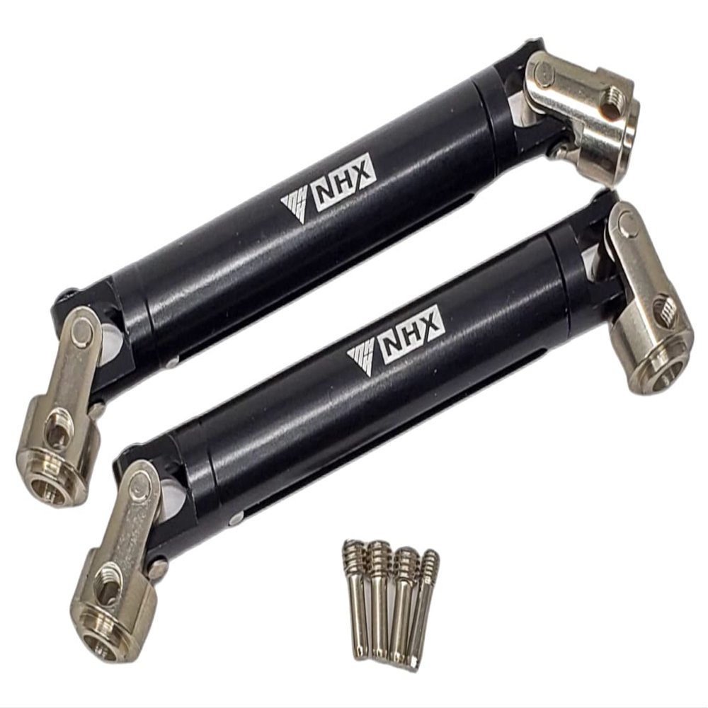 NHX RC Alum Front Rear Center Driveshaft Axle : Everest Gen7 Sport/Pro Black