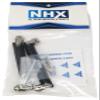 NHX RC Alum Front Rear Center Driveshaft Axle : Everest Gen7 Sport/Pro Black view 4