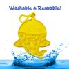 Popper Fidget Toy Pack - Pop It Keychain Bubble Poppers for Kids, Set of 2 (Baby Shark) view 3