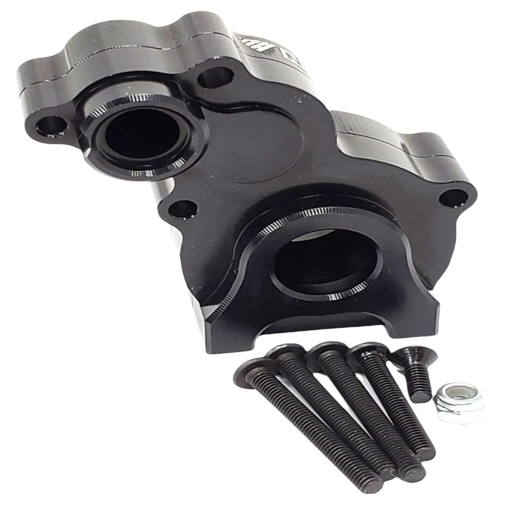 NHX RC Aluminum Center Gear Box Housing Bulkhead: Everest Gen7 Sport/Pro Black