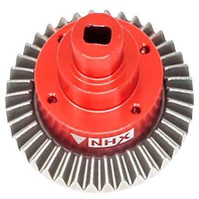 NHX RC Aluminum Connect Box 38T Main Gear Diff : Everest Gen7 Sport/Pro Red