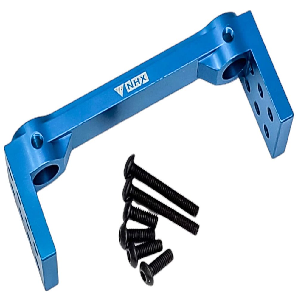 NHX RC Aluminum Bumper Mount : Everest Gen7 Sport/Pro Blue