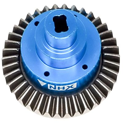 NHX RC Aluminum Connect Box 38T Main Gear Diff : Everest Gen7 Sport/Pro Blue