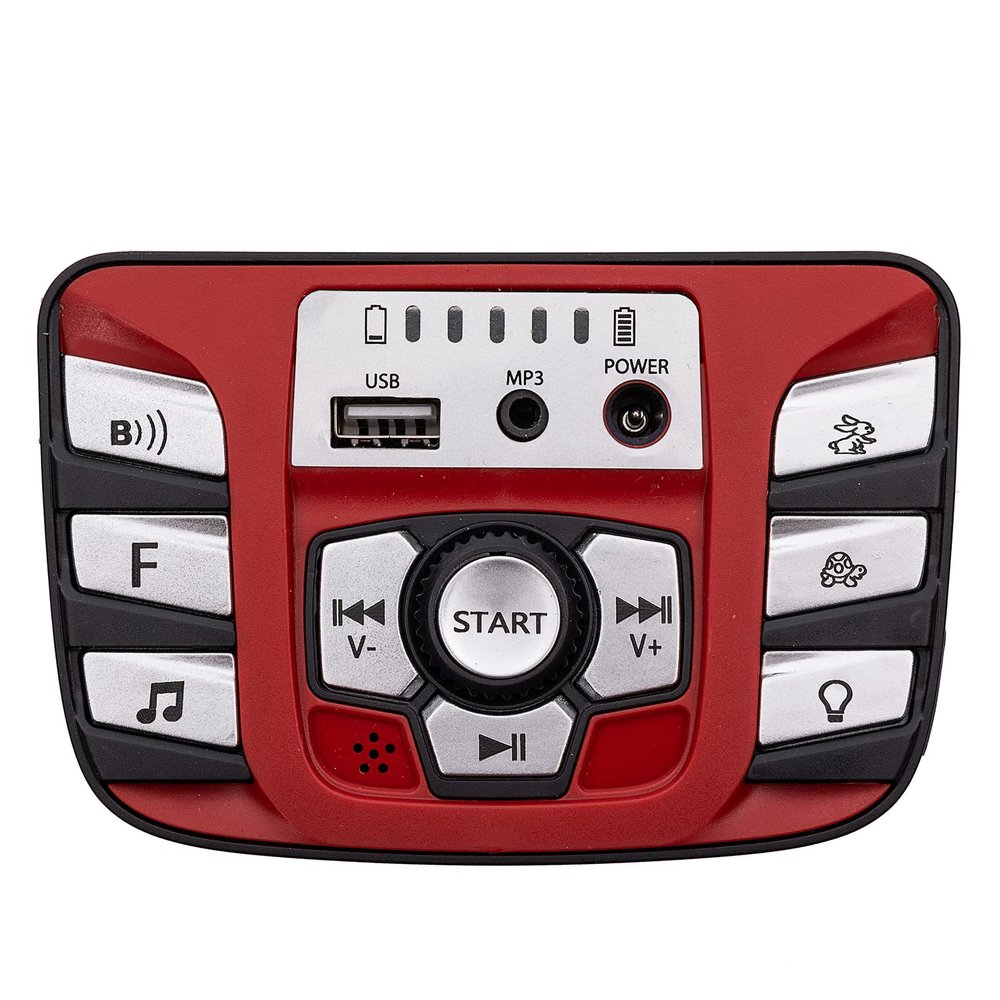 24V Children's Electric Vehicle 2588 Power Supply Central Control Switch Multi-Function Bluetooth Connection Music Power Display Center Panel Electric Toy Car Replacement Parts