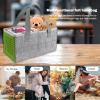 Carrying Case Bag for Toniebox Starter Set and Accessories, Speaker Storage Travel Tonie Felt Cloth Portable Bag for Toniebox Accessories Picnic Party Starter Set Music Soundbox Protective Cover view 2