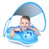 LAYCOL Baby Swimming Float Inflatable Baby Pool Float Ring with Sun Protection Canopy,add Tail no flip Over for Age of 3-36 Months view 1