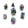 Alchemist Metals RPG Dice Set: Burnt Opal view 1