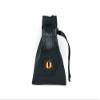 Foam Brain Games Black Leatherette Fire Demon Eye Dice Bag view 1