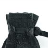 Foam Brain Games Black Leatherette Fire Demon Eye Dice Bag view 3