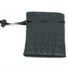 Foam Brain Games Black Leatherette Fire Demon Eye Dice Bag view 4