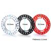 RC-Hub 4PCS Aluminum Alloy 1.9" Beadlock Rings Replacement for 1/10 Axial SCX10 90046 TRX4 RC Crawler Car (Silver) view 4
