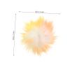16pcs Plush Ball Set for Hats, Shoes, Beanies and Craft Projects view 2