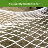 CHINLIFE Climbing Net Cat Safety Nets Construction Safe Net Wear-Resistant Nylon Railing Stairs Safety Netting for Decoration, Balcony Anti-Fall Net, 10cm Mesh, Customizable view 4
