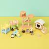 TQQFUN Pet Pretend Play Toys, 33 PCS Hamster Figures Playset Toy, Realistic Detailed Pet Care Center, Hamster Care Role Play Educational Toys, Gift for Kids Toddlers Boys and Girls view 4