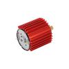 2 Speed 370 Brushed Motor, RC Brush Motor Metal Gear, Heat Dissipation High Speed High Efficiency RC Brush Motor Metal Gear with Heat Sink for WPL RC Car (Red) view 1