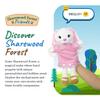 Sharewood Forest Friends Brie The Bunny Hand Puppet - Stuffed Animal for Toddlers, Kids, Teachers, Daycare & School - Perfect for Puppet Theatre and Creative Play view 2