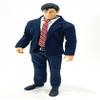 1/12 Scale Miniature Custom Handmade Navy Slim Suit for Mezco or Mixmax Slim Body Figure (Figure NOT Included) view 2