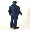 1/12 Scale Miniature Custom Handmade Navy Slim Suit for Mezco or Mixmax Slim Body Figure (Figure NOT Included) view 4