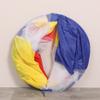 LimitlessFunN Crawling Kids Play Tunnel [ Pop Up Portable Rainbow Tunnel ] for Children, Toddlers, Boys & Girls, Pet, Dogs & Cats, Indoor & Outdoor Toys (Red, Yellow, Blue with mesh) view 2