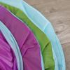 LimitlessFunN Crawling Kids Play Tunnel [ Pop Up Portable Rainbow Tunnel ] for Children, Toddlers, Boys & Girls, Pet, Dogs & Cats, Indoor & Outdoor Toys (Purple, Blue, Green with mesh) view 3