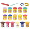 Play-Doh Sparkle and Scents Variety Pack of 16 Cans of Modeling Compound and 4 Tools, Arts and Crafts Toy for Kids 3 and Up, Non-Toxic view 1