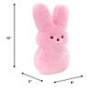 Animal Adventure | Peeps | 15" Collectible Plush Pink Shaggy Fur Bunny view 2