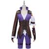 Weixu Cosplay Costume Long Leather Hoodie Pants Uniform Outfits for Women Halloween Party Carnival Suit XXL view 1
