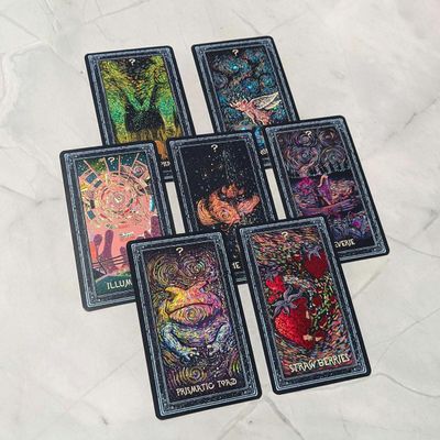 James R. Eads Past is a Present (6 foil Cards) - Add-on Cards for Prisma Visions Tarot