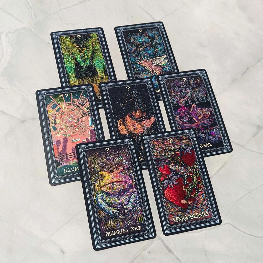 James R. Eads Past is a Present (6 foil Cards) - Add-on Cards for Prisma Visions Tarot
