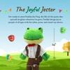 Sharewood Forest Friends Freddy The Frog Hand Puppet - Stuffed Animal for Toddlers, Kids, Teachers, Daycare & School - Perfect for Puppet Theatre and Creative Play view 3