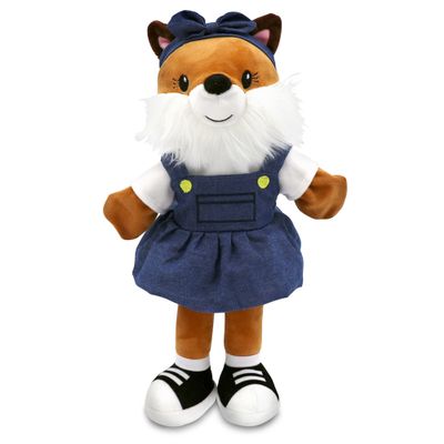 Sharewood Forest Friends Fiona The Fox Hand Puppet - Stuffed Animal for Toddlers, Kids, Teachers, Daycare & School - Perfect for Puppet Theatre and Creative Play