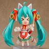 Good Smile Character Vocal Series 01: Hatsune Miku (Maneki Miku Ver.) Nendoroid Action Figure, Multicolor view 4