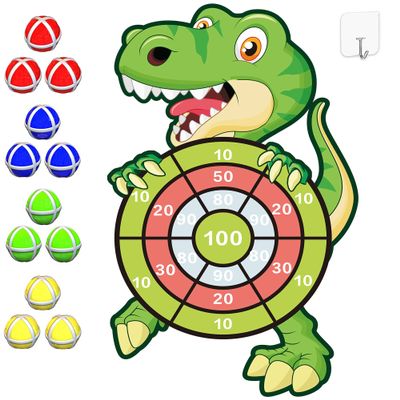 Dinosaur Toys for 3-12 Year Old Boys,30Large Dart Board Kids Toys Age 4-12,Indoor Outdoor Games Dinosaur Birthday Party Supplies Favors Decorations,Stocking Stuffers for Kids