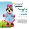 Sharewood Forest Friends Piper The Unicorn Hand Puppet - Stuffed Animal for Toddlers, Kids, Teachers, Daycare & School - Perfect for Puppet Theatre and Creative Play view 4