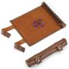 ROSELLE 2 in 1 Leather Dice Mat Dice Tray for DND Dice, Scroll Dice Tray and Rolling Mat with Zipper Holder, Compatible with DND D&D Dungeons & Dragons Game (BrownOnly Mat) view 1