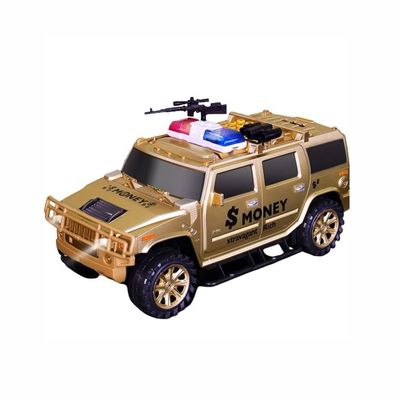 Coin Bank Piggy Bank Electronic Coin Bank with Personal Password Money Bank Toy Car with Music Gifts for Kids Birthday Christmas Great Birthday Gift for Kids (Color : Gold)
