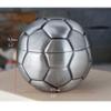 Coin Bank Piggy Bank Zinc Alloy Coin Bank Soccer Shape Money Bank for Kids Adults Decoration Ornaments Birthday Great Birthday Gift for Kids view 2