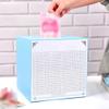 Coin Bank Piggy Bank Square Coin Bank Wooden Large-Capacity Money Bank Best Gift for Kids Adults Birthday Christmas Deposit Plan Box Great Birthday Gift for Kids (Color : Blue) view 4