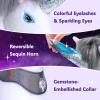 PonyCycle Grey Pony Ride on Horse Unicorn Advanced Model Y Riding Unicorn Ponies Toy (28.7" Height for Kids Ages 34) Riding Pony with Wheels, Realistic Birthday Gift for Kids Pony Ride Y356 view 3