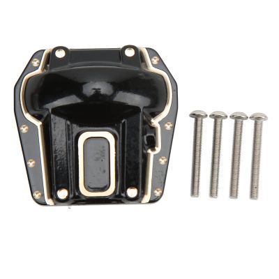 Brass Counterweight Bridge Cover Brass Diff Cover Differential Axle Housing for SCX6 AXI05000 1/6 RC Car Sportinggoods Car Model Accessories