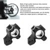 Front Steering Cup, Metal RC Car Upgrade for 3Racing D5 1/10 Road Car - Sturdy Aluminum Alloy Parts view 2