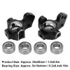 Front Steering Cup, Metal RC Car Upgrade for 3Racing D5 1/10 Road Car - Sturdy Aluminum Alloy Parts view 3