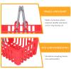 Toddmomy 10Pcs Dollhouse Shopping Baskets Mini Shopping Basket Plastic Supermarket Basket with Handles for Dollhouse DIY Crafts (Red) view 4