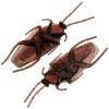 Jucoan 300 Pack Fake Roaches, Realistic Plastic Roach Bugs, Fake Prank Simulated Cockroaches Insect Gag Gift for Halloween Party Decor, Prank Tricks Joke view 2